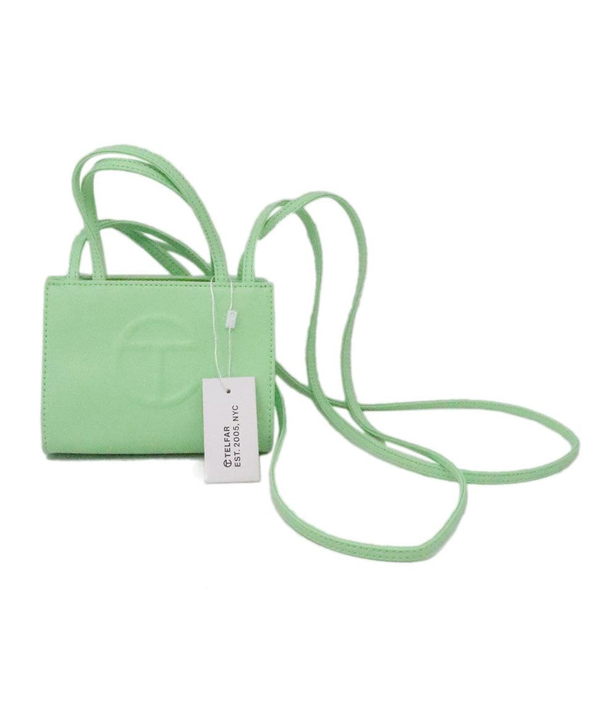 Telfar Lime Green Crossbody Bag 