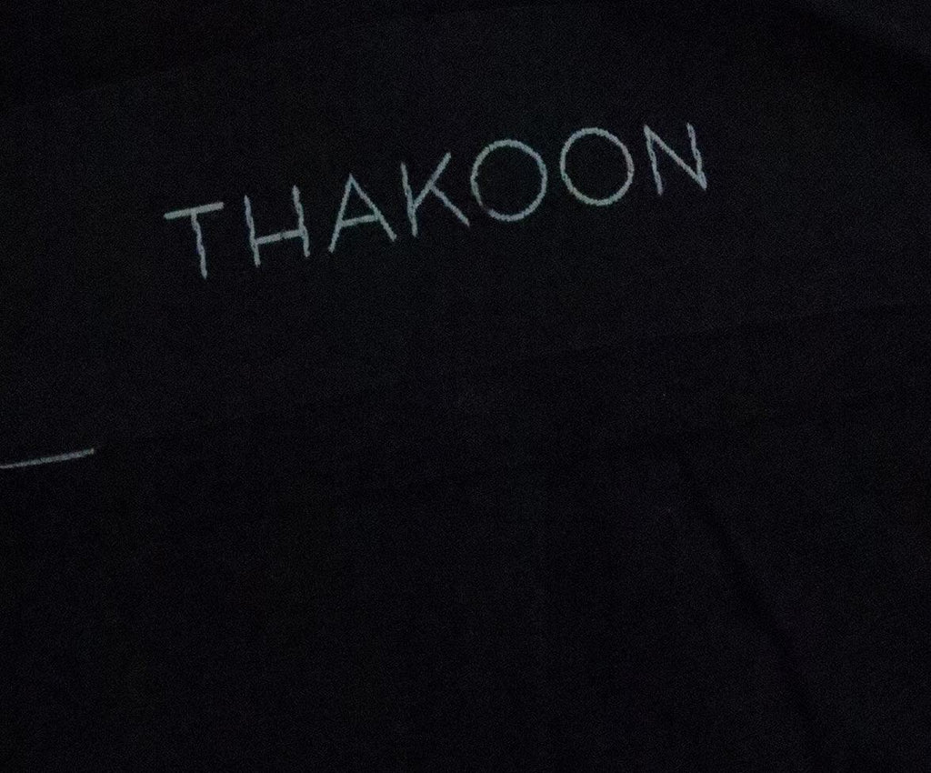 Thakoon Black Cotton Eyelet Skirt 3