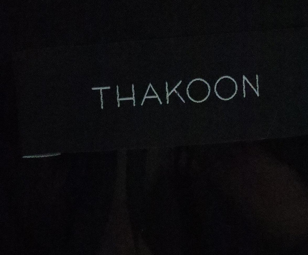 Thakoon Black Silk Sheer Blouse 3