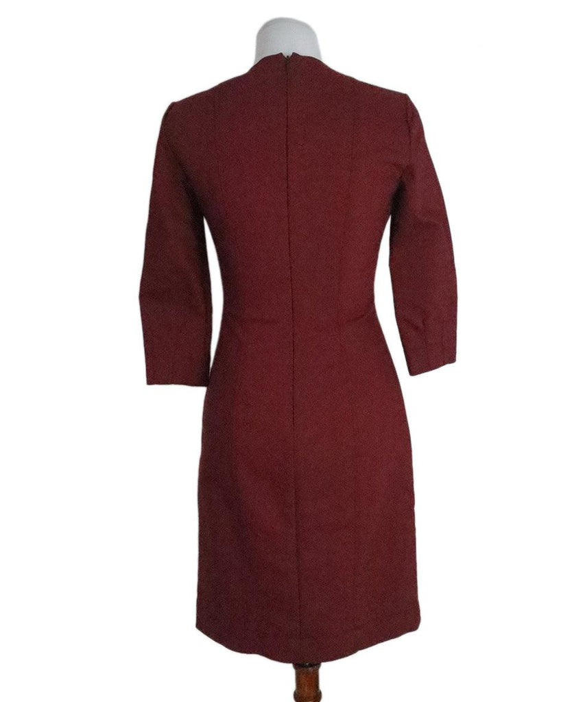 The Row Burgundy Silk Dress sz 4 - Michael's Consignment NYC