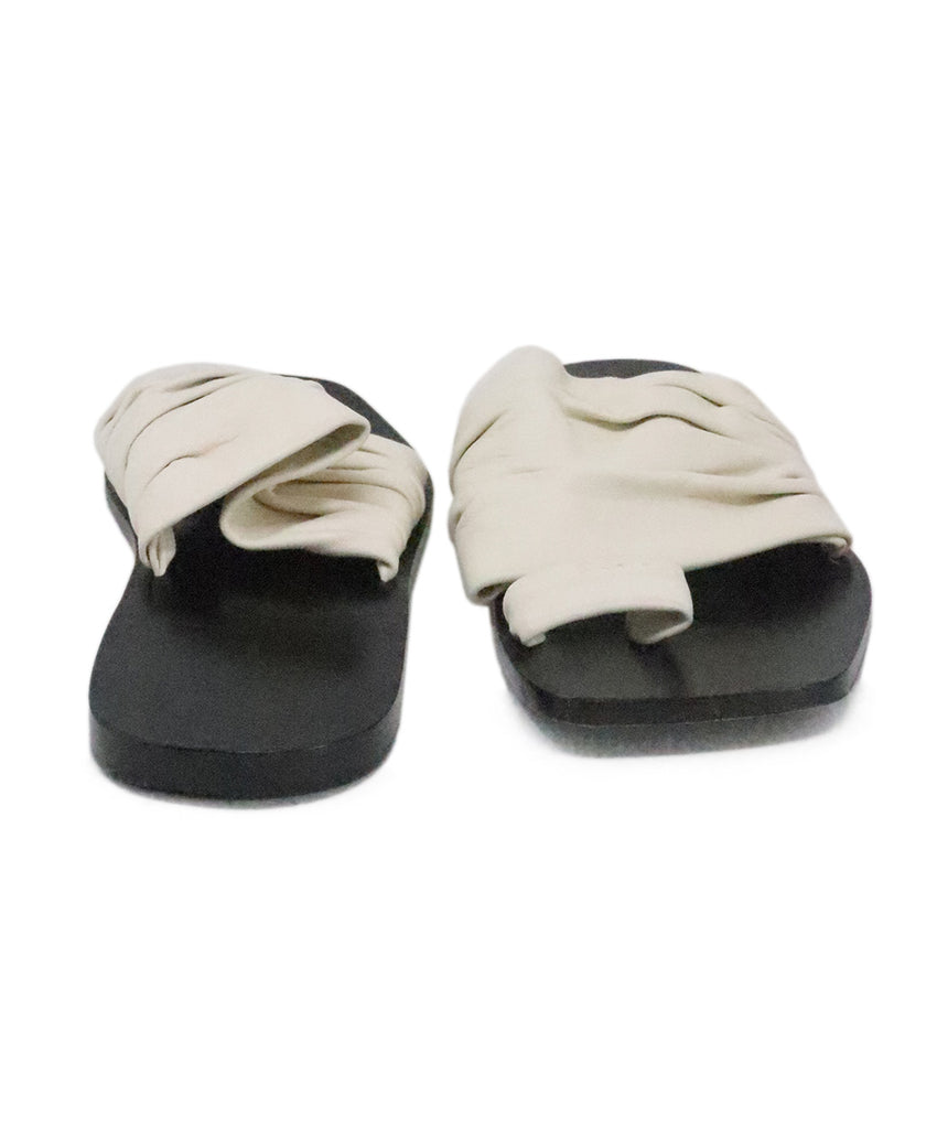 The Row Bone Leather Sandals 2