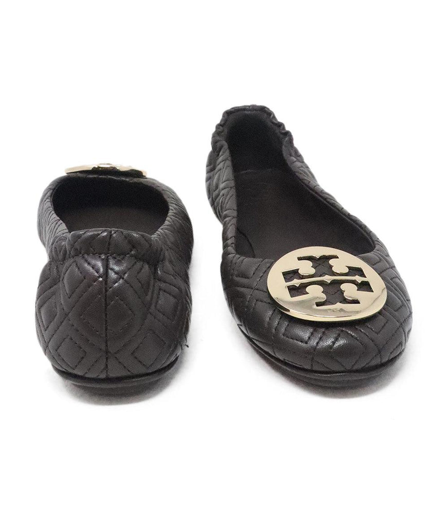 Tory Burch Brown Leather Flats 2