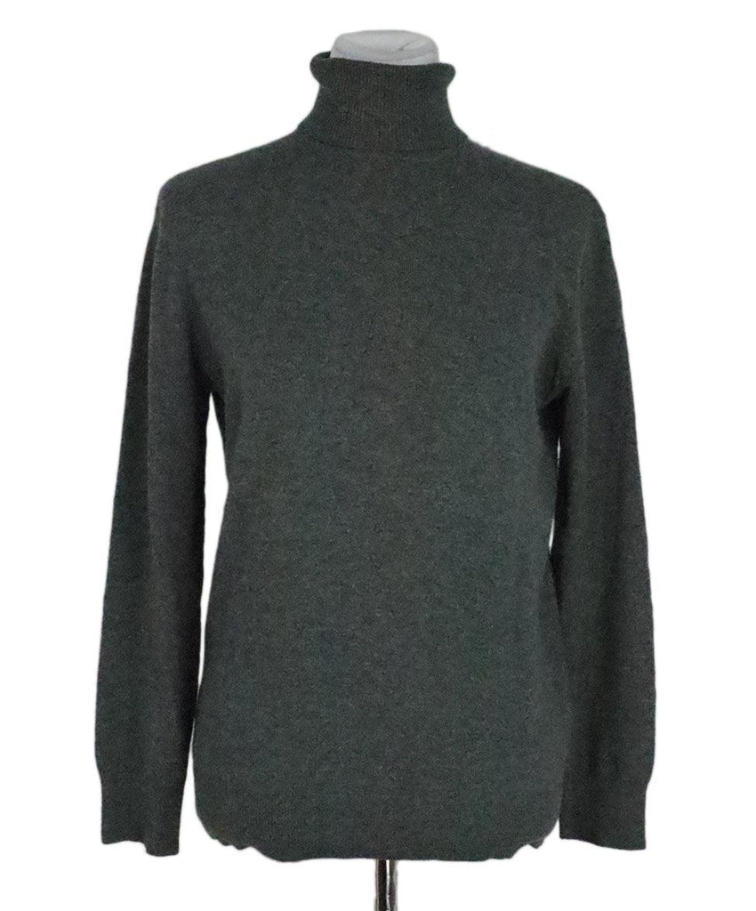 Tse Grey Cashmere Turtleneck Sweater sz 6 - Michael's Consignment NYC