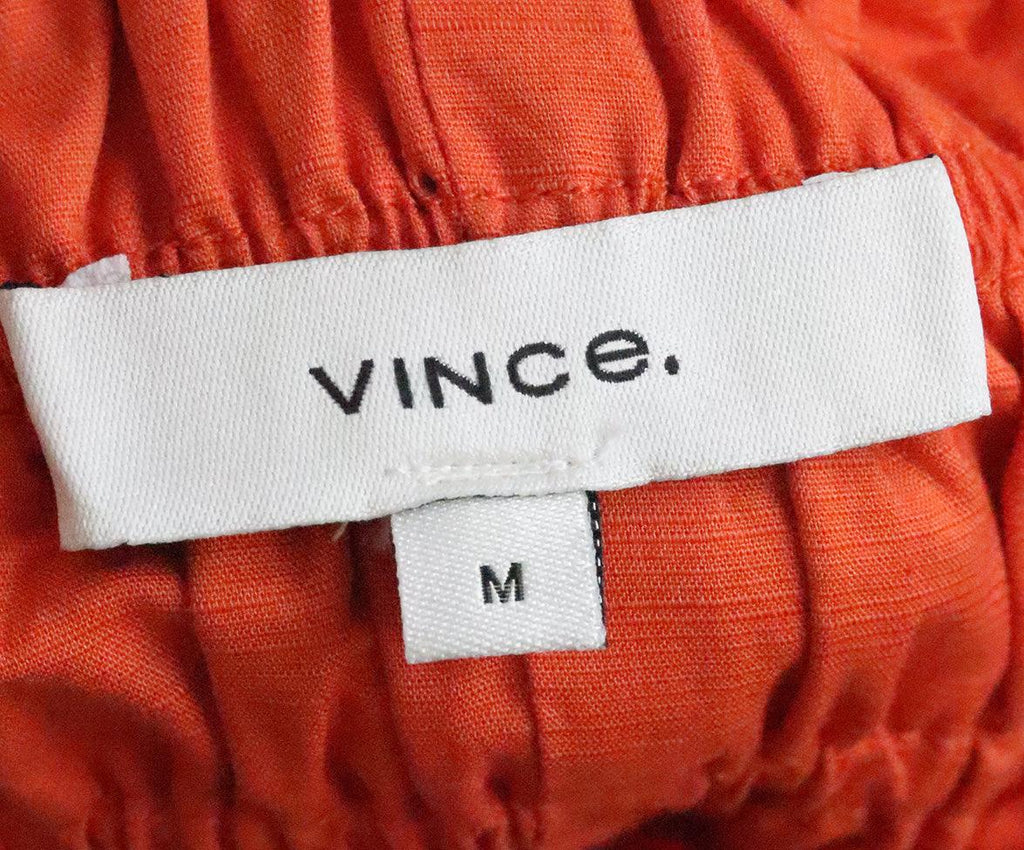 Vince Orange Cotton Pants sz 6 - Michael's Consignment NYC