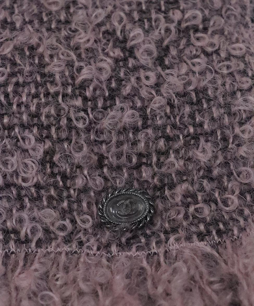 Chanel Mauve Mohair Scarf - Michael's Consignment NYC