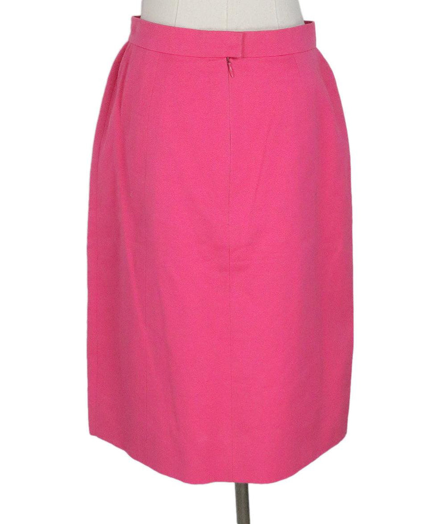 Chanel Pink Cotton Skirt sz 6 - Michael's Consignment NYC