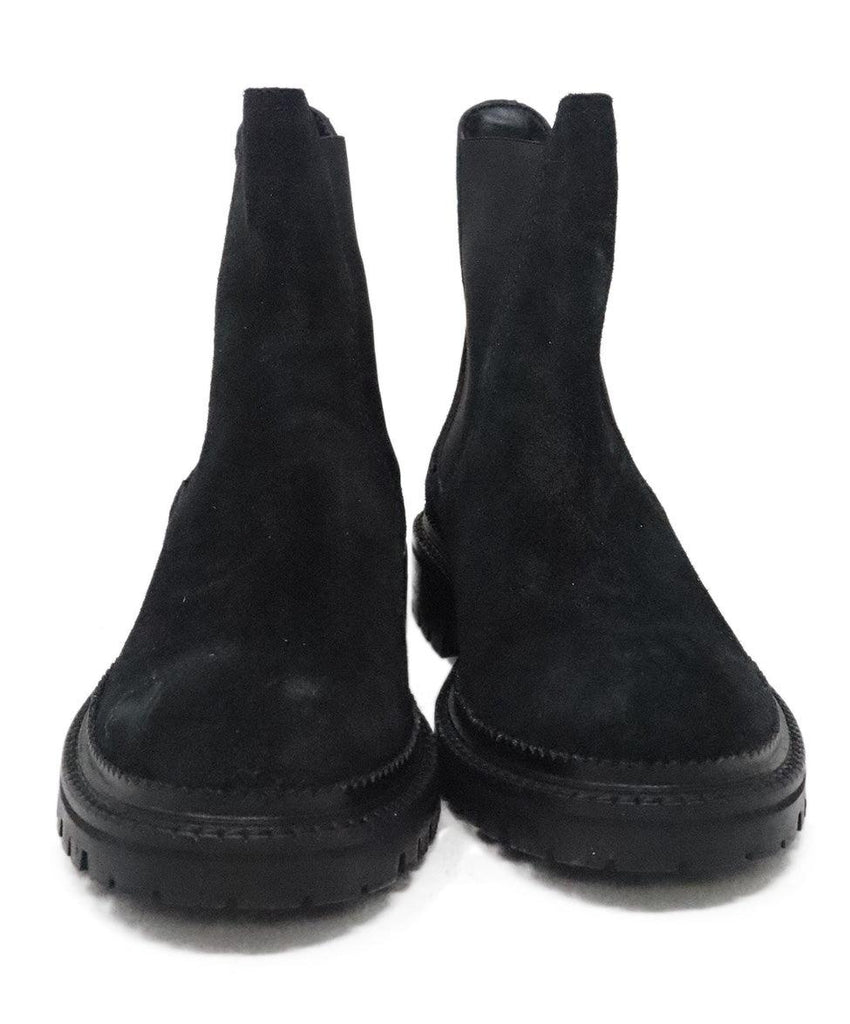 Jimmy Choo Black Suede Booties sz 5 - Michael's Consignment NYC