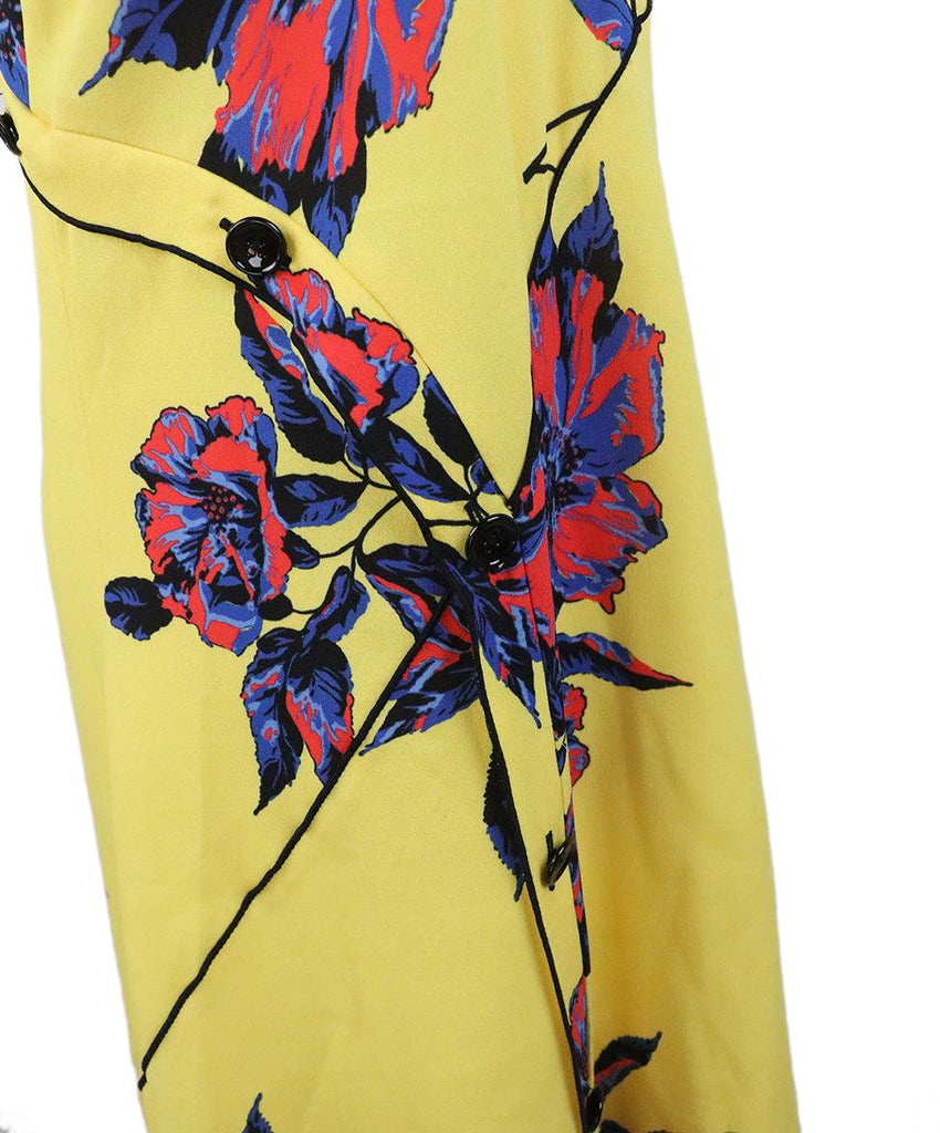 Proenza Schouler Yellow Silk Dress sz 4 - Michael's Consignment NYC
