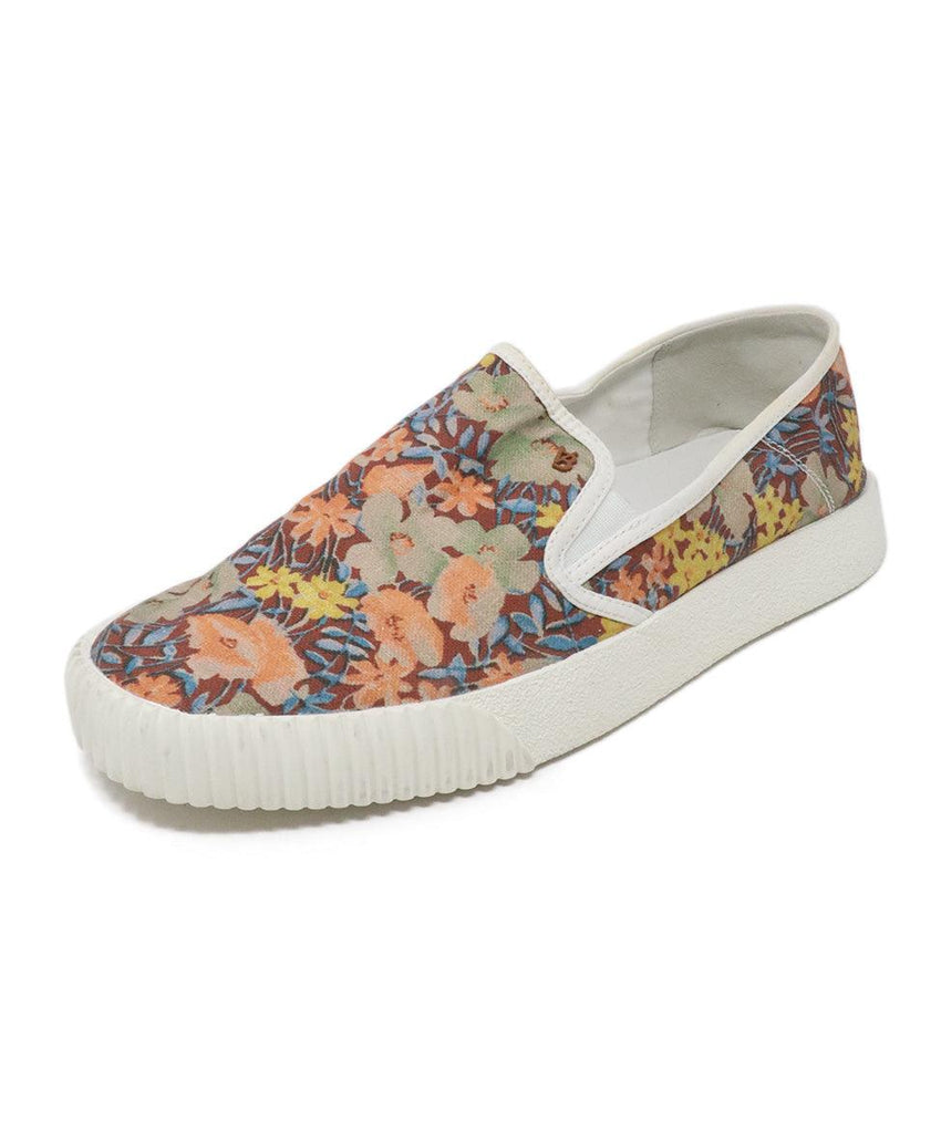 Veronica Beard Multicolored Floral Canvas Flats sz 9.5 - Michael's Consignment NYC