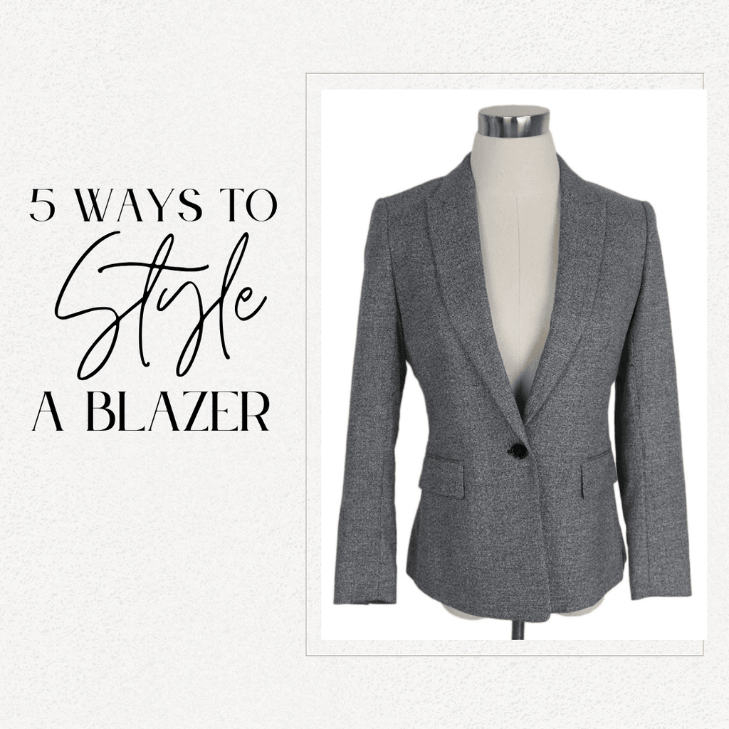 5 ways to style a blazer - Michael's Consignment NYC