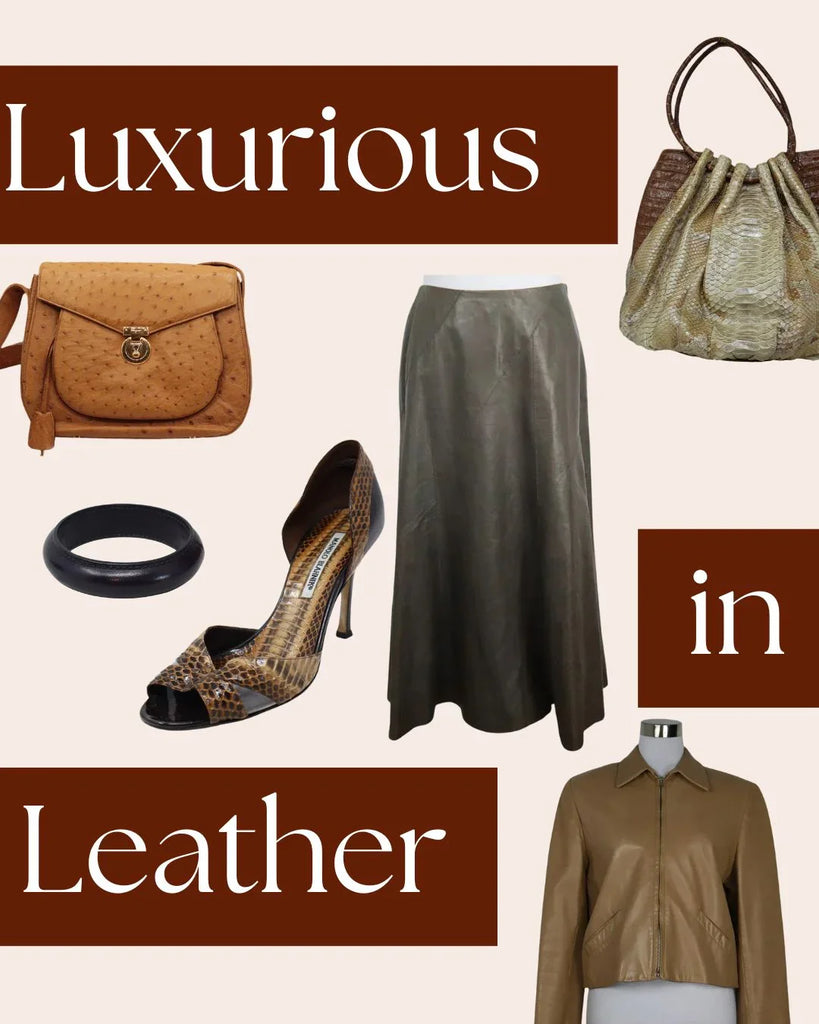 Luxurious in Leather - Michael's Consignment NYC