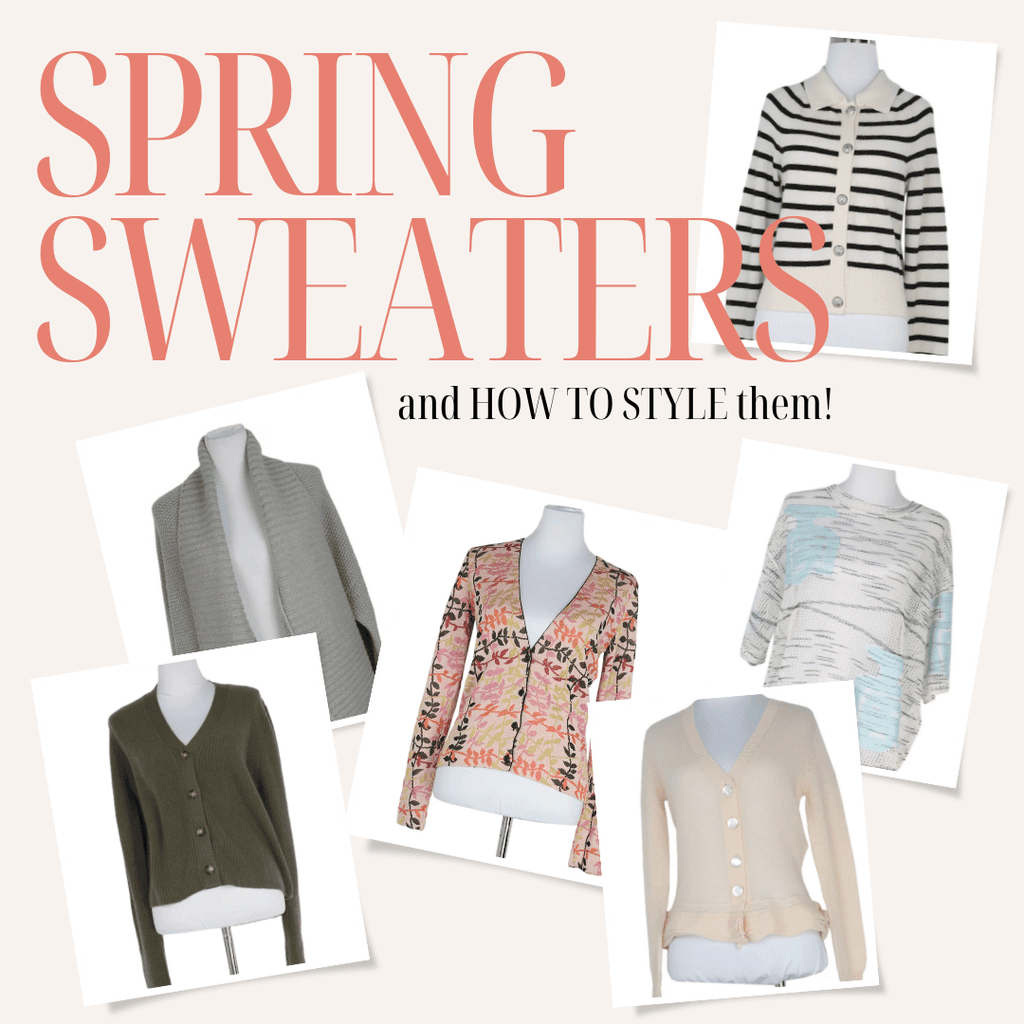 Styling Tips for Spring Sweaters - Michael's Consignment NYC