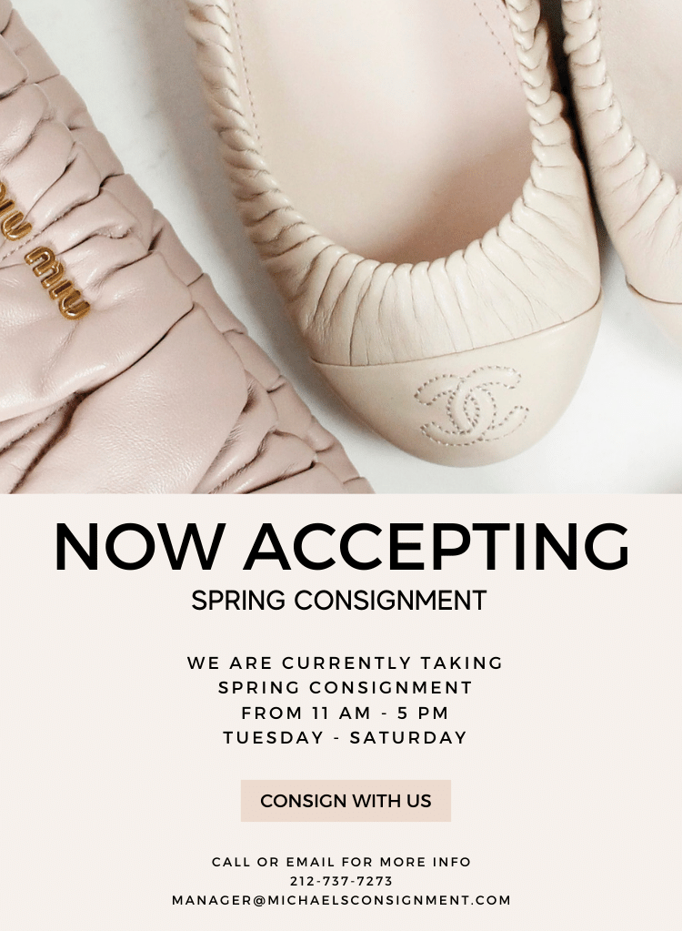 Now Accepting Spring Consignment