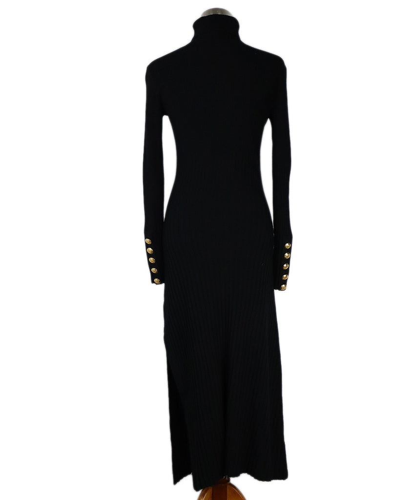 A.L.C. Black Knit Long Dress 2