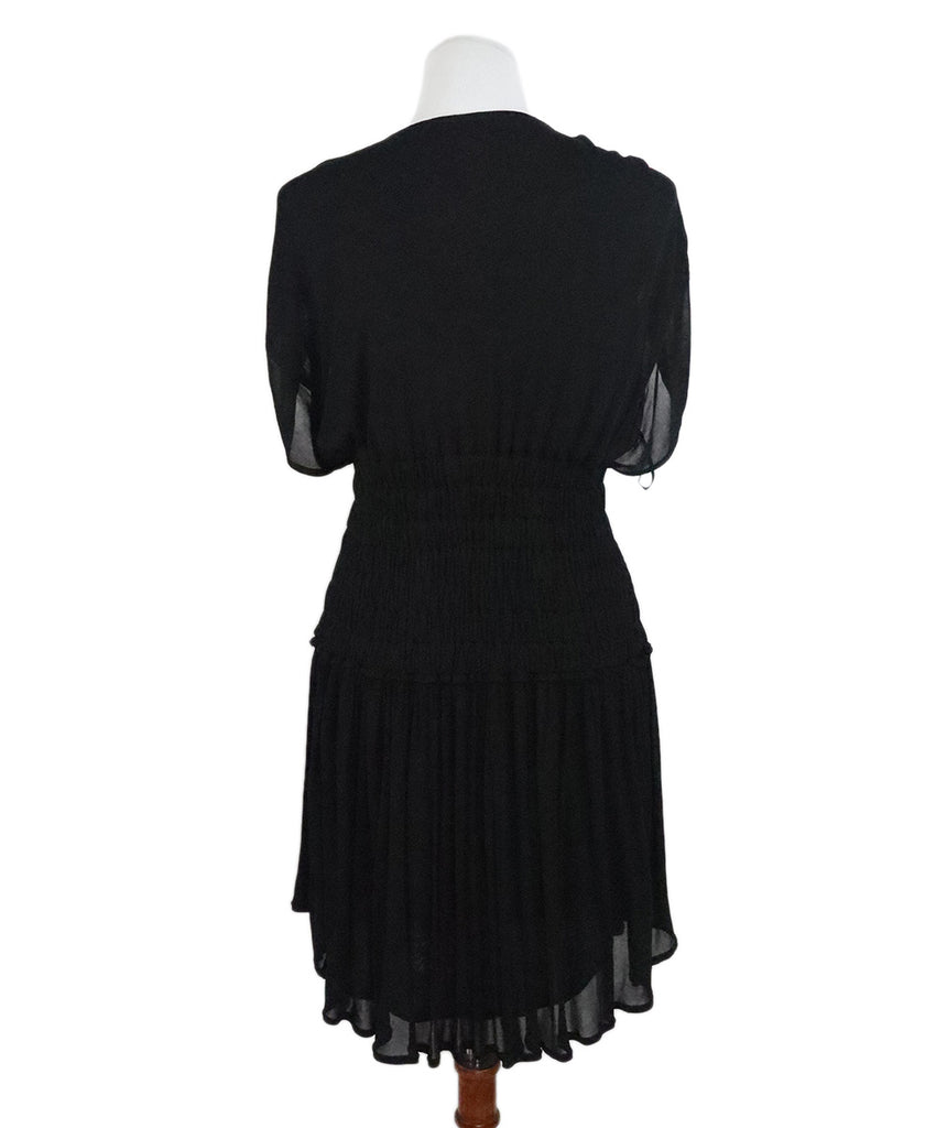 A.L.C. Black Gathered Dress 2