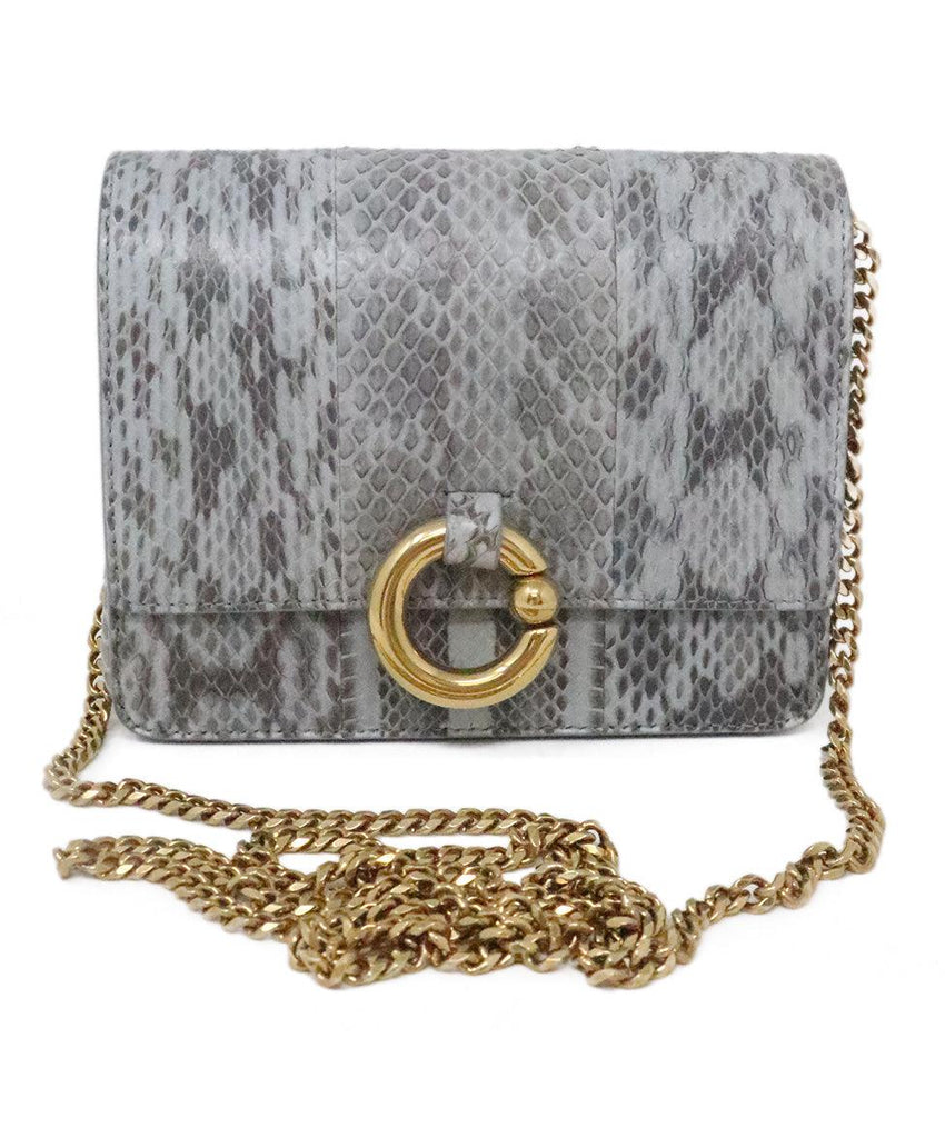A.L.C. Blue & Grey Snakeskin Crossbody - Michael's Consignment NYC