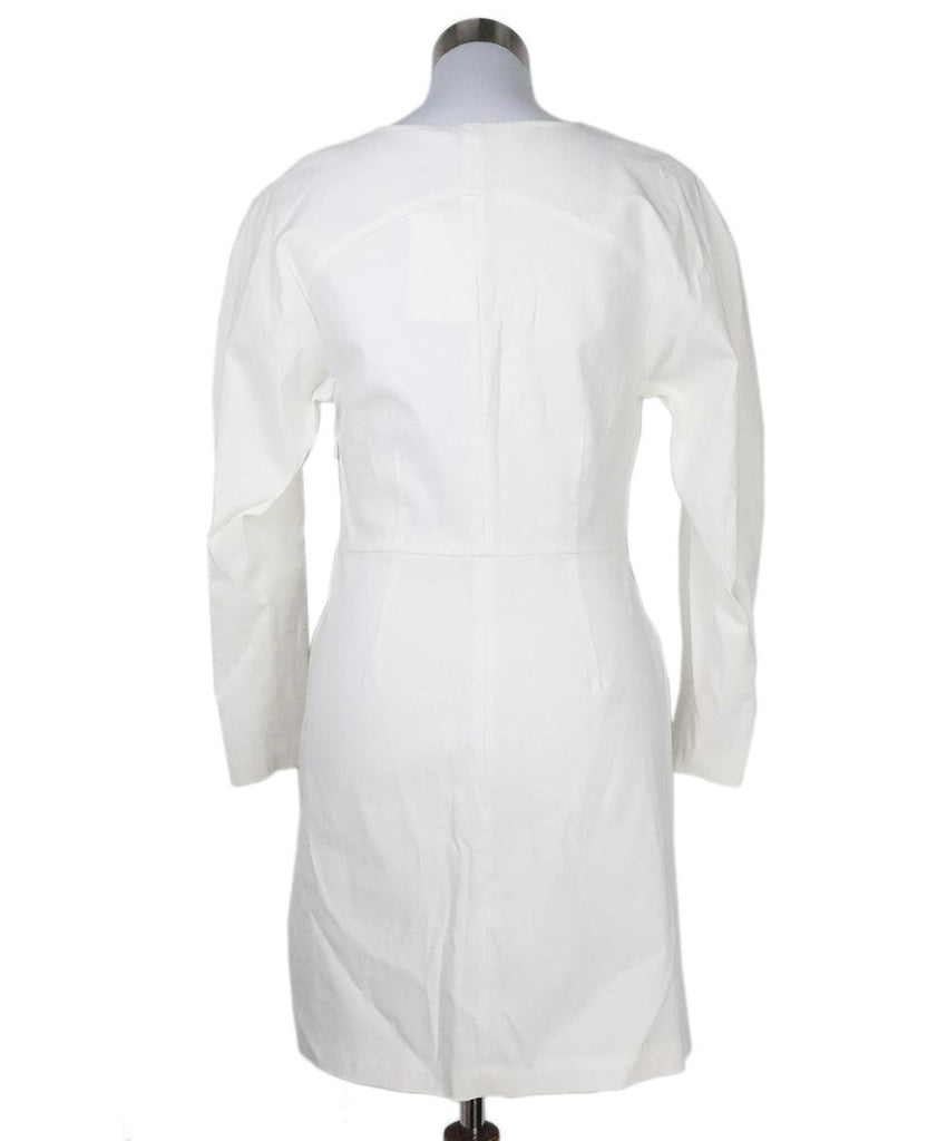 A.L.C. White Linen Dress sz 8 - Michael's Consignment NYC