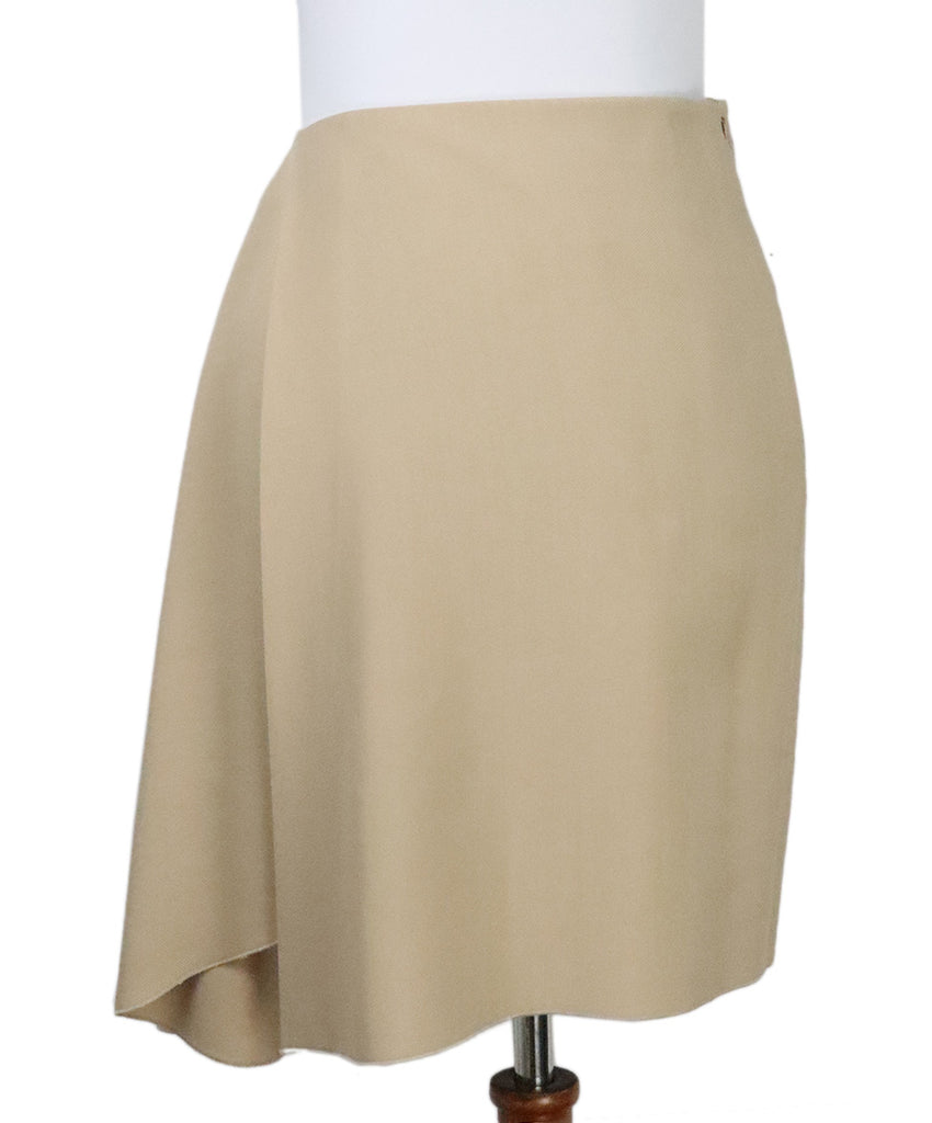 Acne Beige Wool Skirt 
