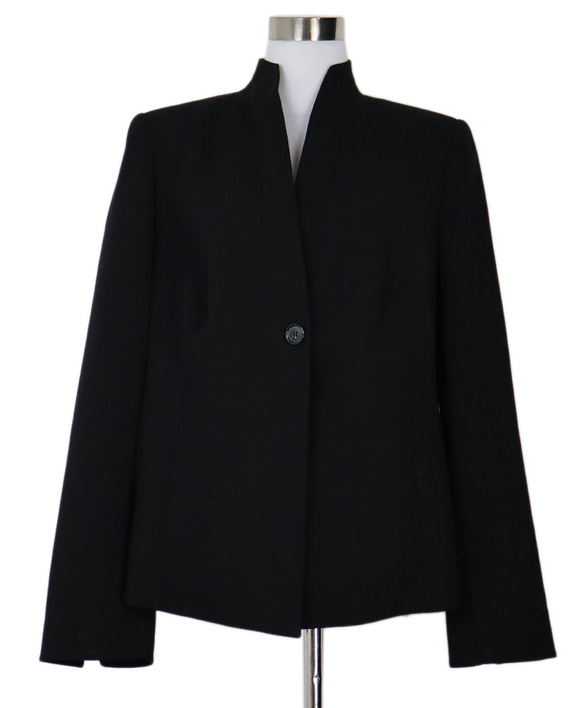 Akris Black Wool Blazer 