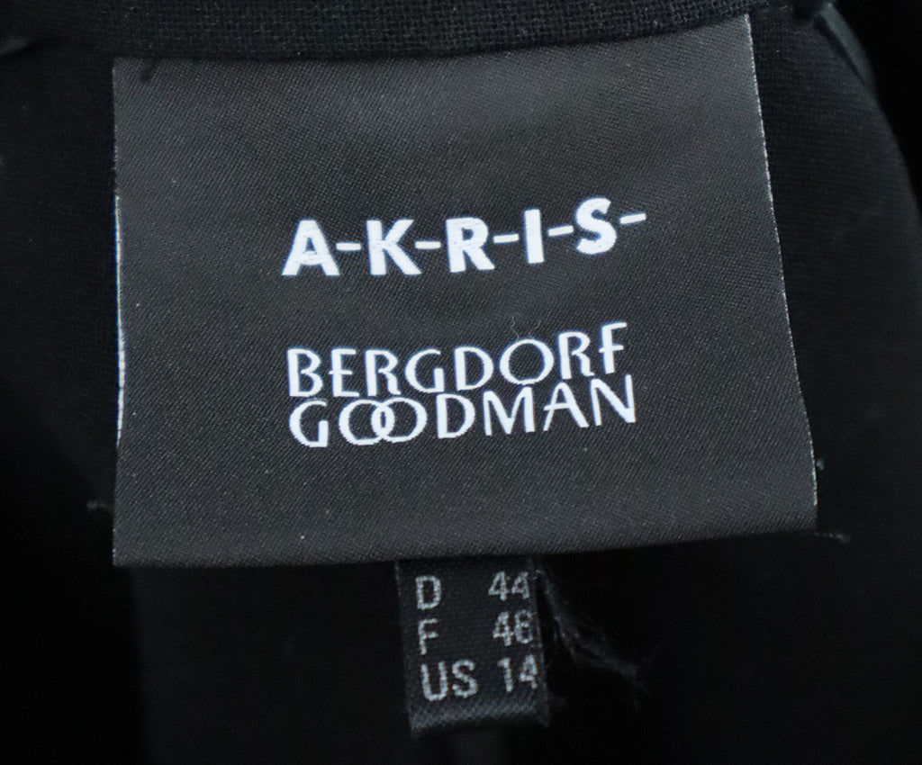 Akris Black Wool Blazer 3