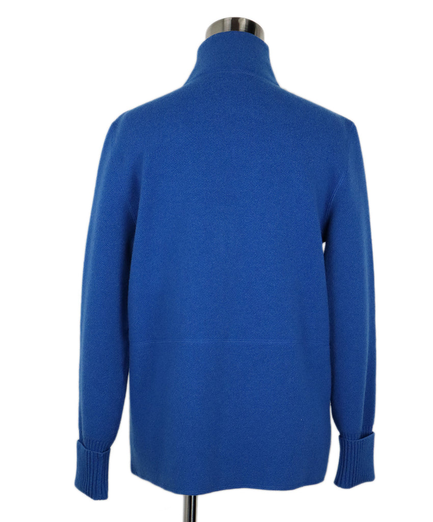 Akris Cobalt Blue Cashmere Sweater 2