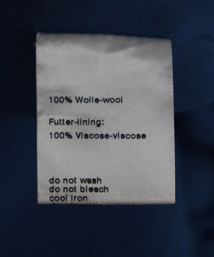 Akris Blue Wool Dress w/ Jacket sz 8 - Michael's Consignment NYC