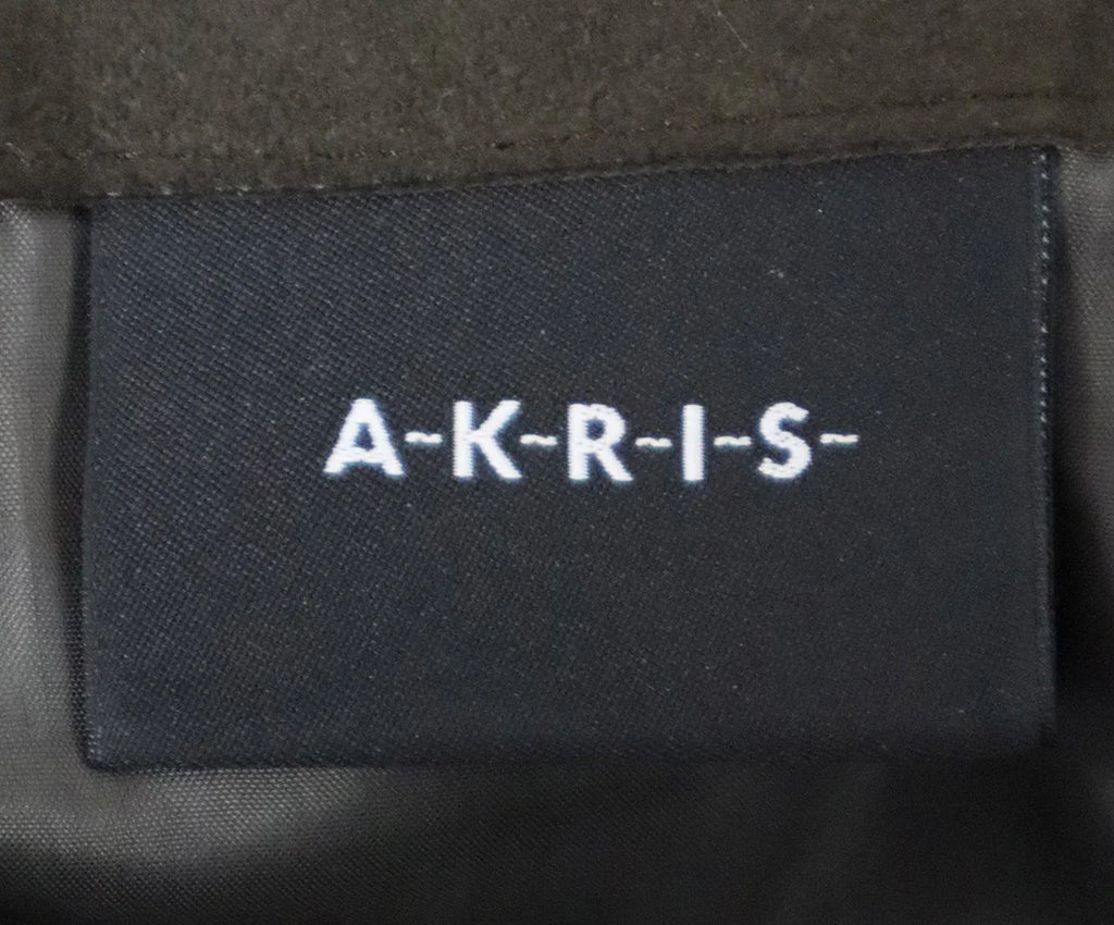 Akris Brown Suede Skirt sz 6 - Michael's Consignment NYC