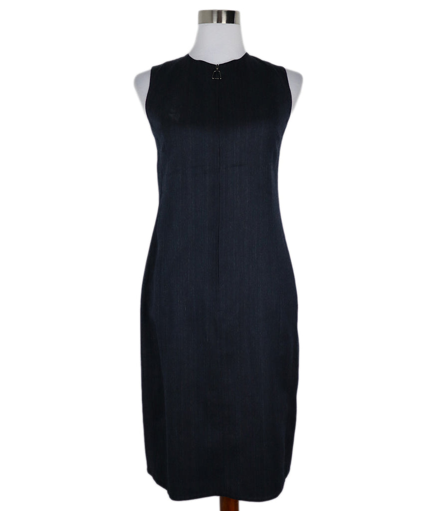 Akris Denim Striped Dress Set 1