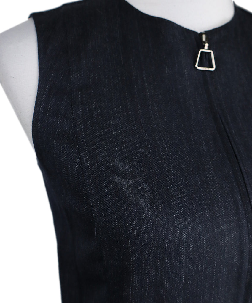 Akris Denim Striped Dress Set 6