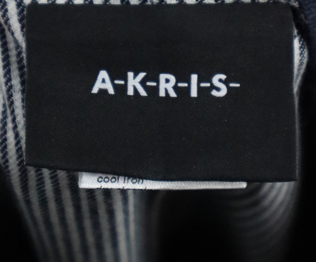 Akris Denim Striped Dress Set 4