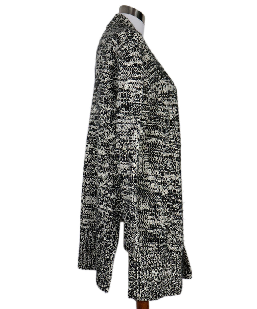 Akris Punto B&W Wool Cardigan 1