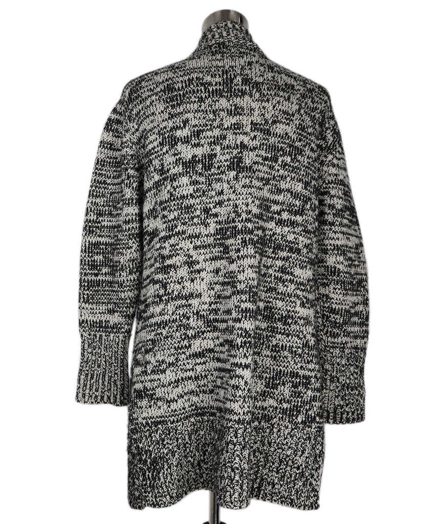 Akris Punto B&W Wool Cardigan 2