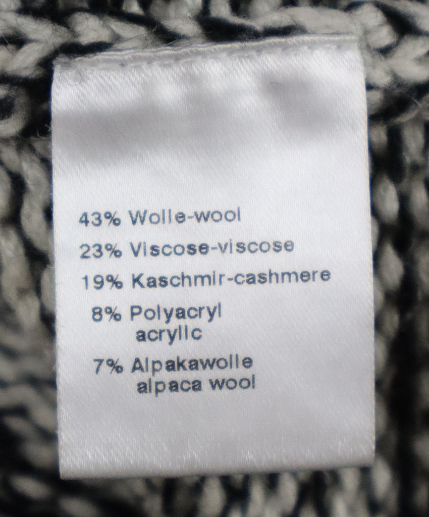 Akris Punto B&W Wool Cardigan 4