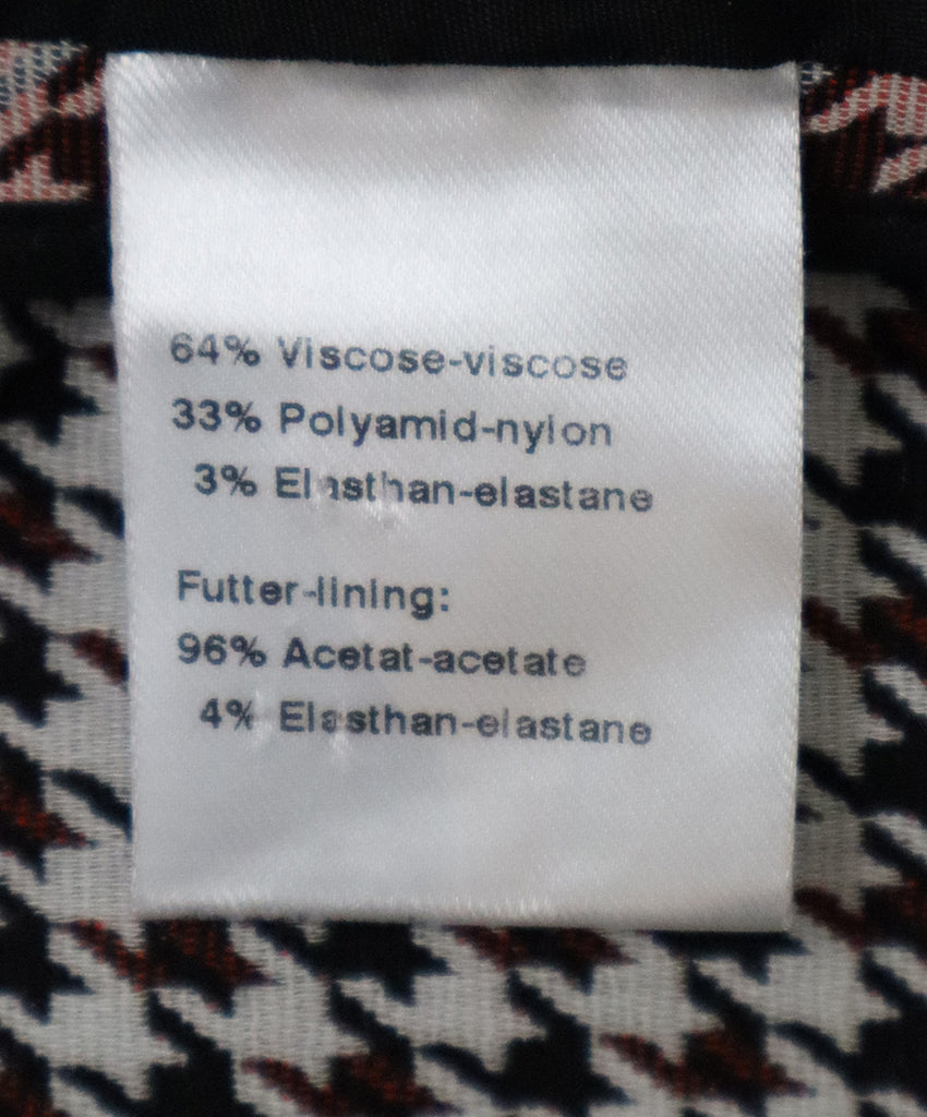 Akris Punto Brown & Pink Herringbone Blazer 4