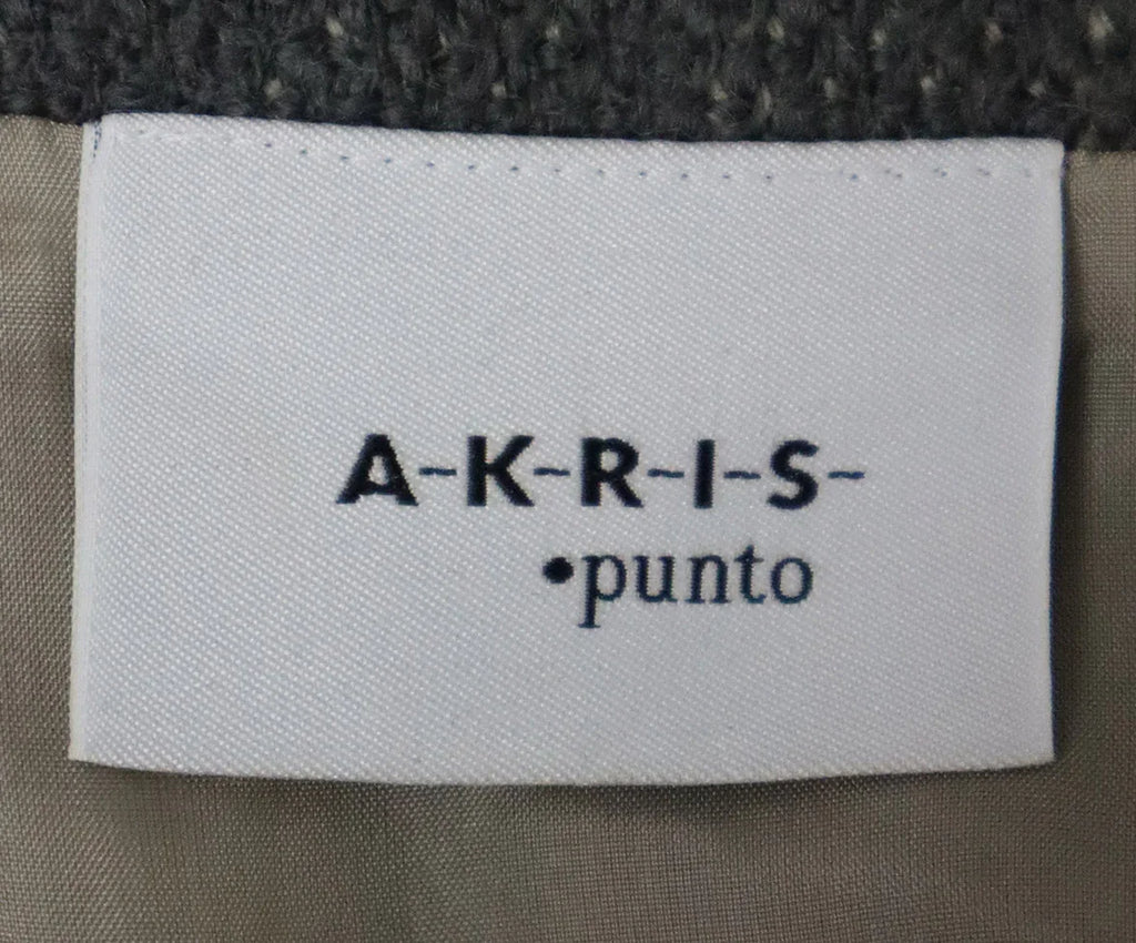 Akris Punto Green & Yellow Print Skirt sz 6 - Michael's Consignment NYC