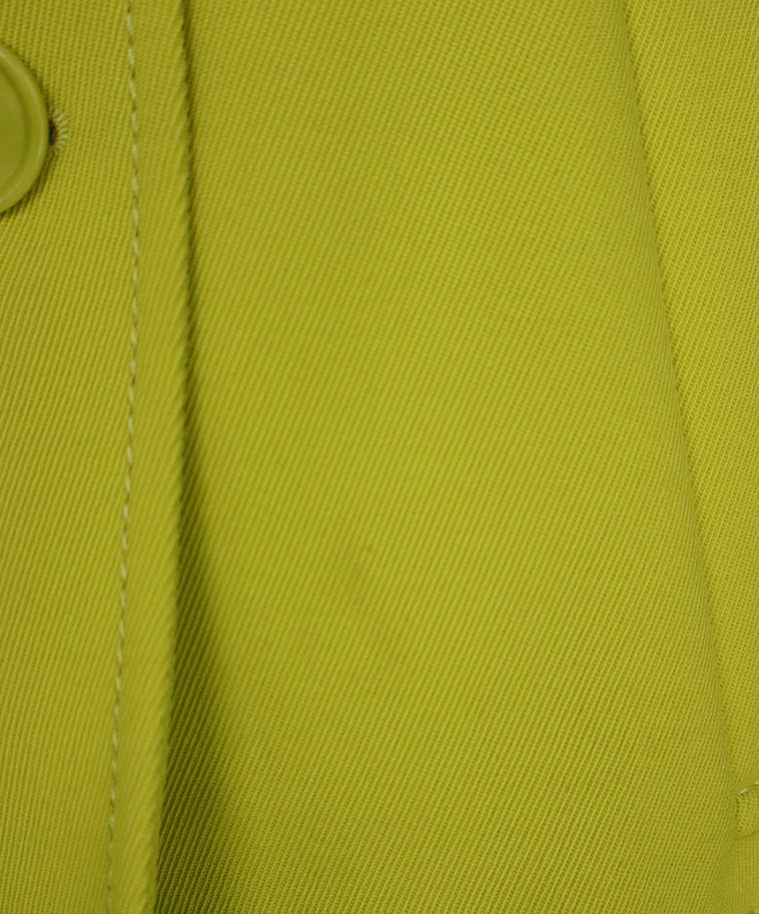Akris Punto Chartreuse Wool Jacket 5