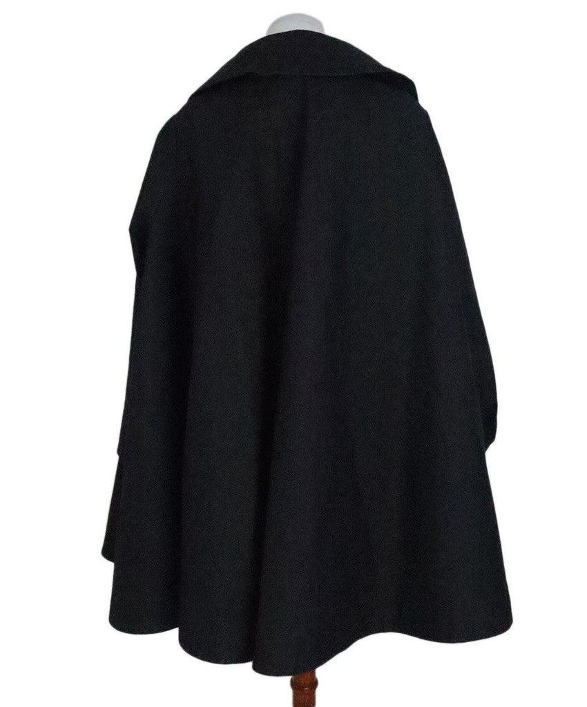 Alaia Black Nylon Coat sz 4 - Michael's Consignment NYC