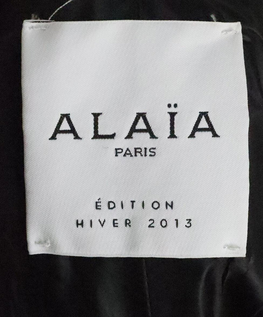 Alaia Black Nylon Coat sz 4 - Michael's Consignment NYC