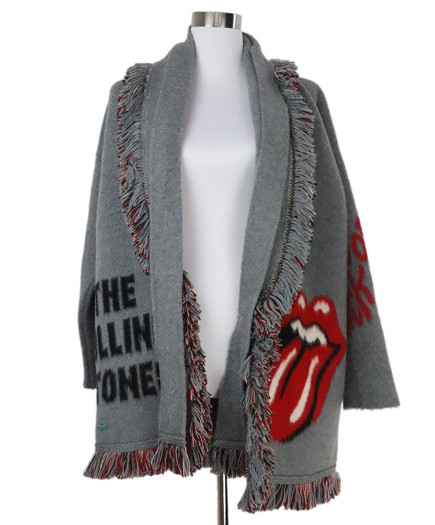 Alanui Rolling Stone Cashmere Cardigan SZ 6 - Michael's Consignment NYC