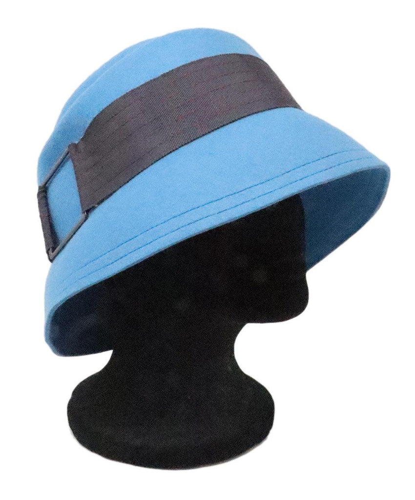 Albertus Swanepoel Blue Felt Hat - Michael's Consignment NYC