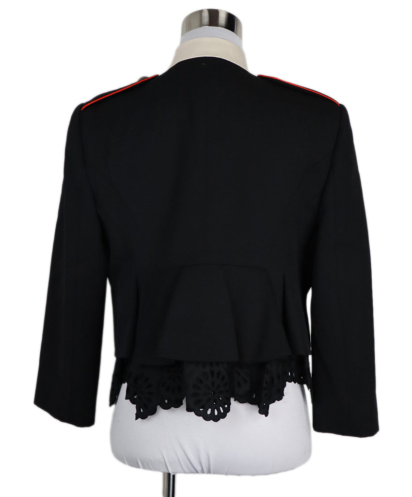 Alexander McQueen Black Red & White Blazer 2