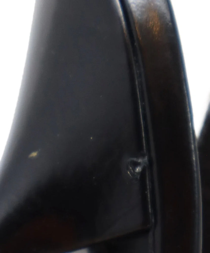 Alexander McQueen Black & Silver Spike Heels sz 7 - Michael's Consignment NYC