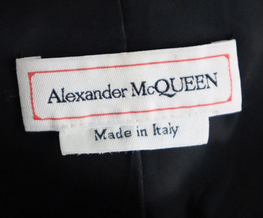 Alexander McQueen B&W Wool Blazer sz 0 - Michael's Consignment NYC