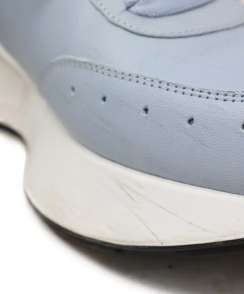 Alexander McQueen Blue & Black Leather Platform Sneakers sz 7 - Michael's Consignment NYC