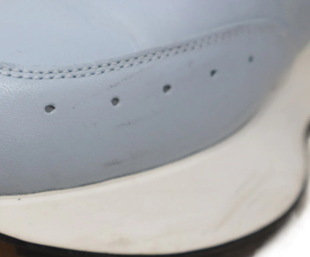 Alexander McQueen Blue & Black Leather Platform Sneakers sz 7 - Michael's Consignment NYC