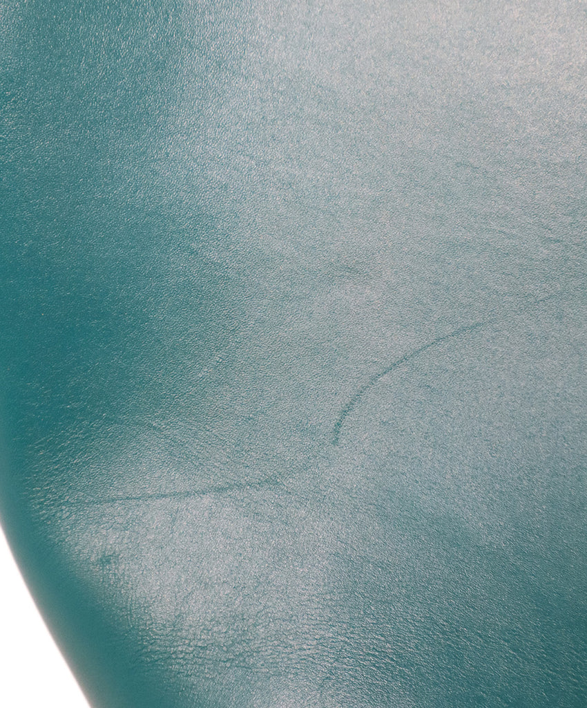 Alexander McQueen Turquoise Leather Tote 6