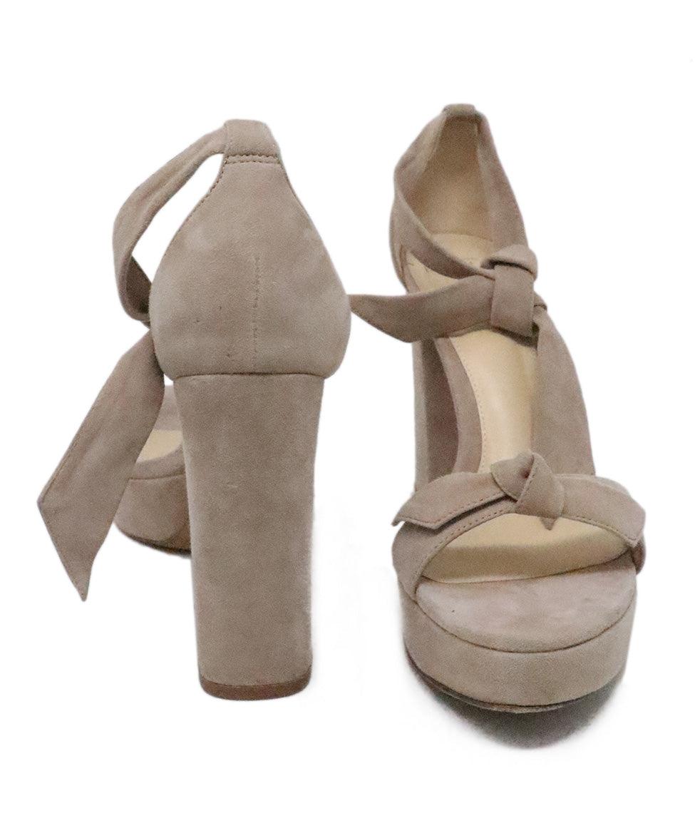 Alexandre birman celine shop suede platform sandals