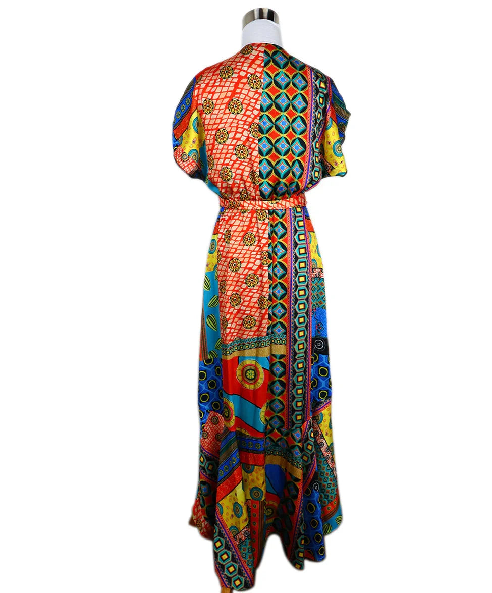 Alice + Olivia Multi Print Dress sz 4 l Michael's Luxury Consignment –  Michael's Consignment NYC