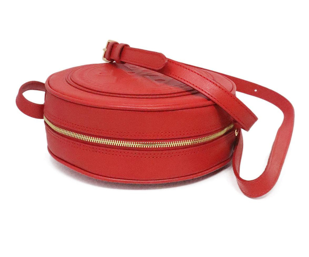 Altuzarra Red Leather Crossbody Bag 4