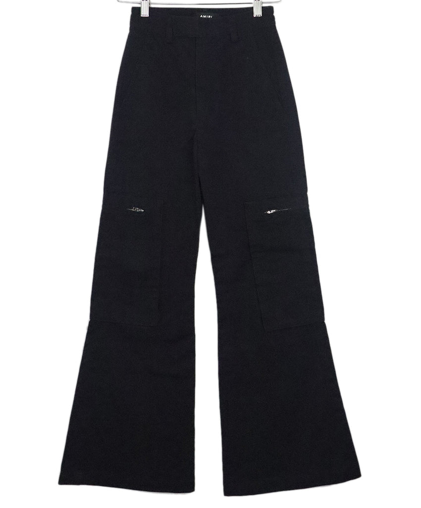 Amiri Navy Cotton Pants 